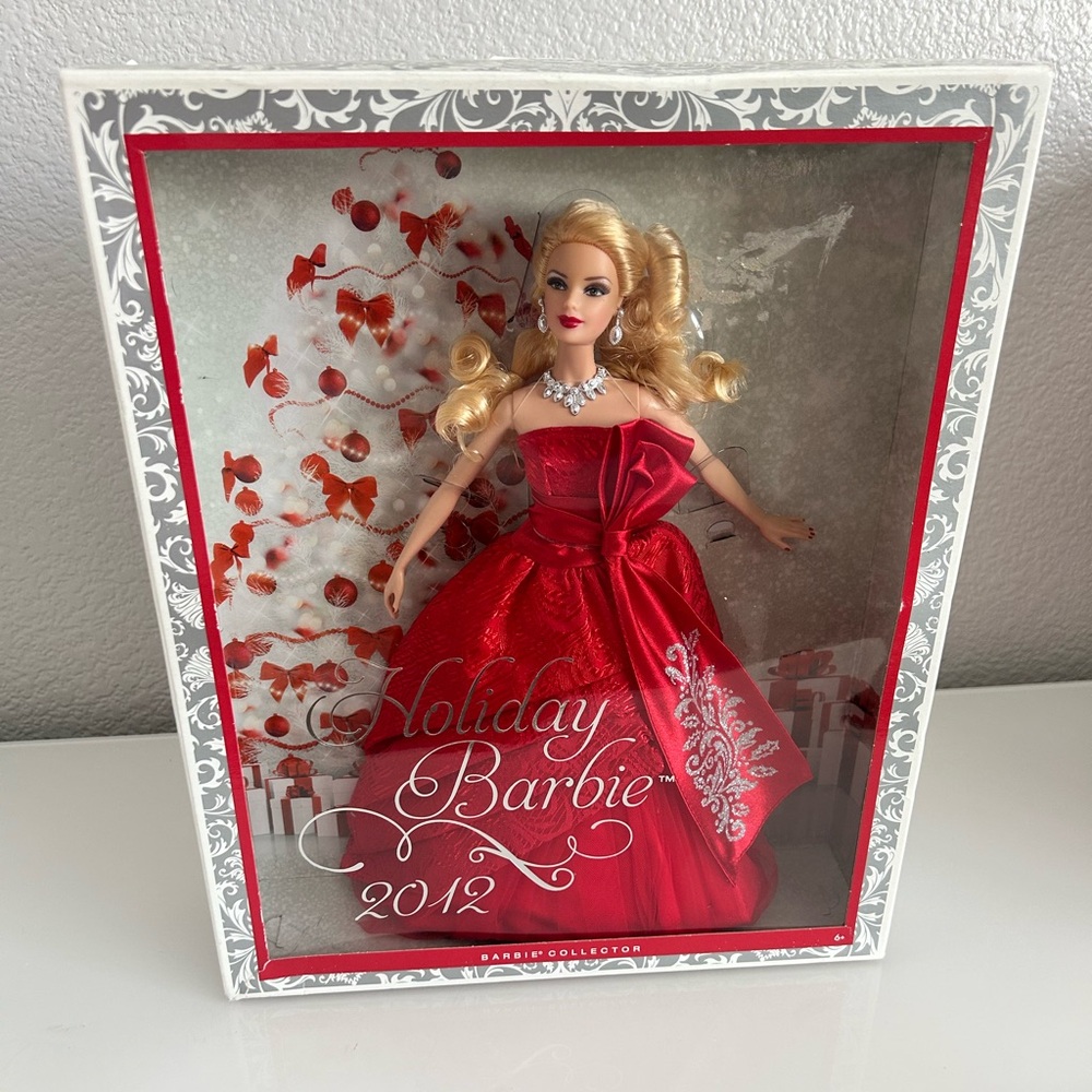 Holiday Barbie 2012 Red Ball Gown Doll